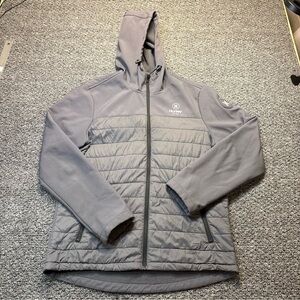 Hurley Charcoal Fleece-Lined Jacket